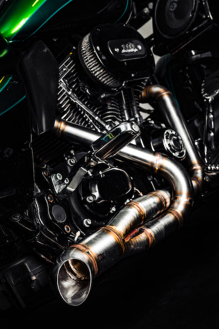 Harley Davidson 2 into 1 Exhaust - The Rocket by Gallop Motorcycles