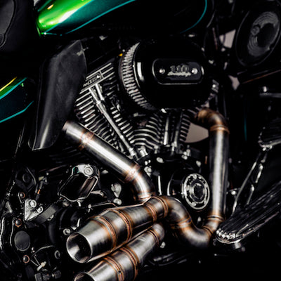 Harley Davidson 2 into 1 Exhaust - Concentric Mainshock by Gallop Motorcycles