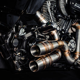 Harley Davidson 2 into 1 Exhaust - Concentric Mainshock by Gallop Motorcycles