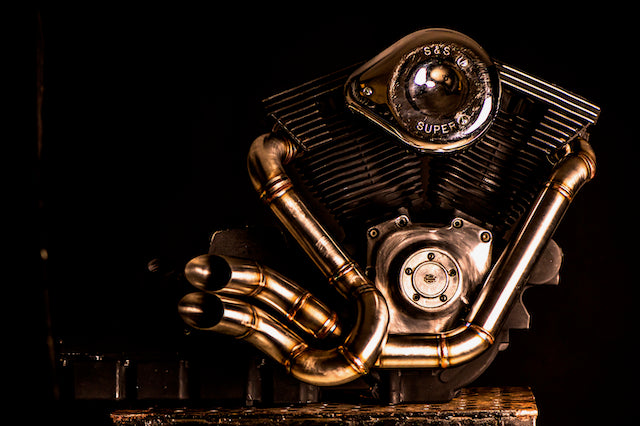 Harley Davidson 2 into 1 Exhaust - The Vector By Gallop Motorcycles