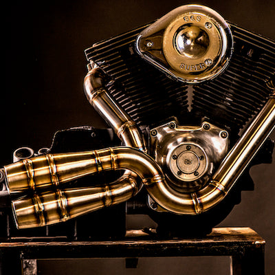 Harley Davidson 2 into 1 Exhaust - Concentric Mainshock by Gallop Motorcycles