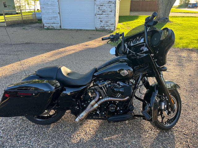 Harley Davidson 2 into 1 Exhaust - The Lone Ranger by Gallop Motorcycles