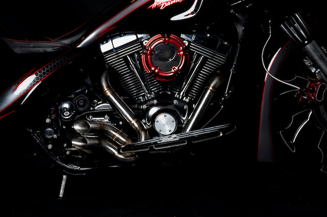 Harley Davidson 2 into 1 Exhaust - The Vector By Gallop Motorcycles